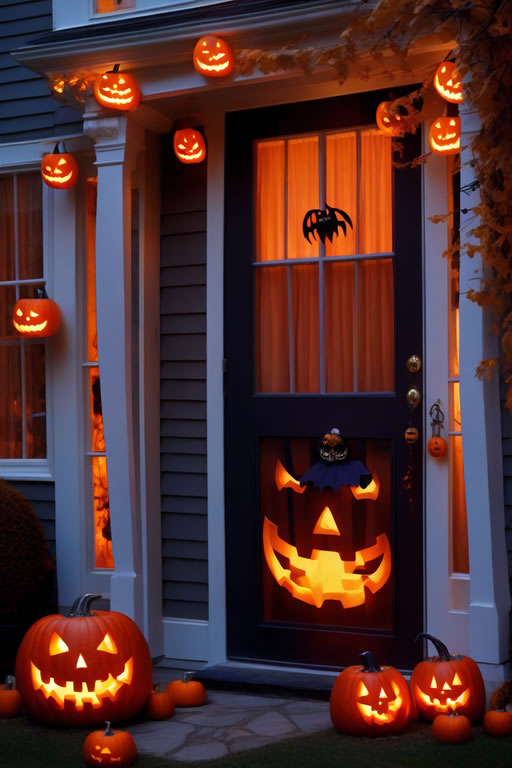 cozy home halloween decorated house 1