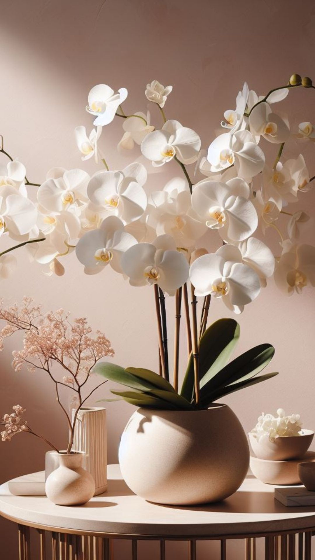 Beleza nas alturas: Orquídeas adornando árvores e coqueiros